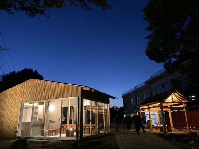 「氷川神社 ゆうすいてらす」竣工式が執り行われました